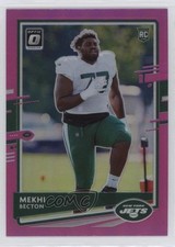 2020 Panini Donruss Optic Rookies Pink Prizm Mekhi Becton #120 1q8