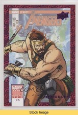 2018-19 Upper Deck Marvel Annual Purple Hercules #15 READ 09q5
