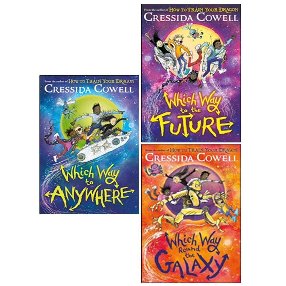 Which Way to Anywhere Series 3 Books Collection Set By Cressida Cowell Paperback