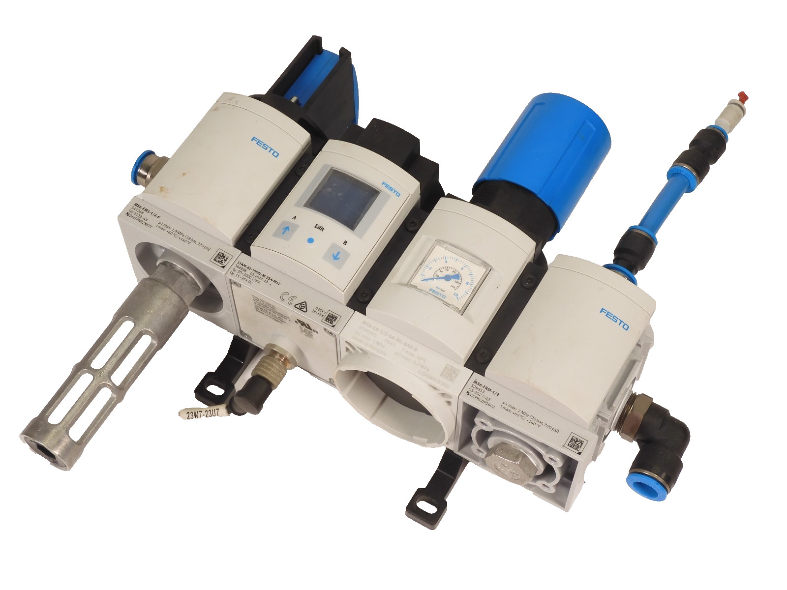 MS6-EM1-1/2-S, FESTO;SFAM-62-5000L-M-2SA-M12;MS6-LR-1/2-D6-AG-BAR-B;MS6-FRM-1/2