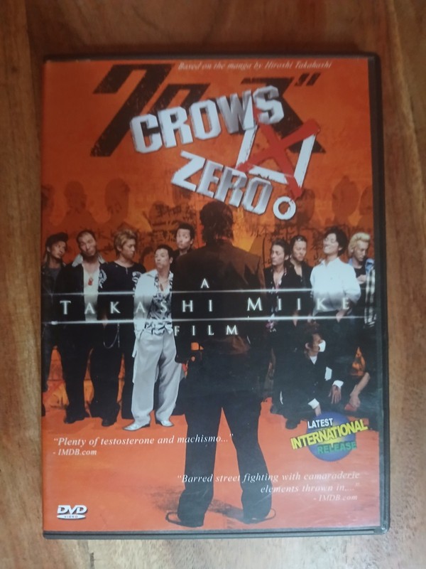 Crows Zero (クローズZERO) – Directed by Takashi Miike (DVD)