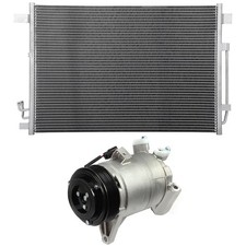 AC Condenser & Compressor Cooling Kit For Nissan Murano 2009-14 Quest 2011-15 V6