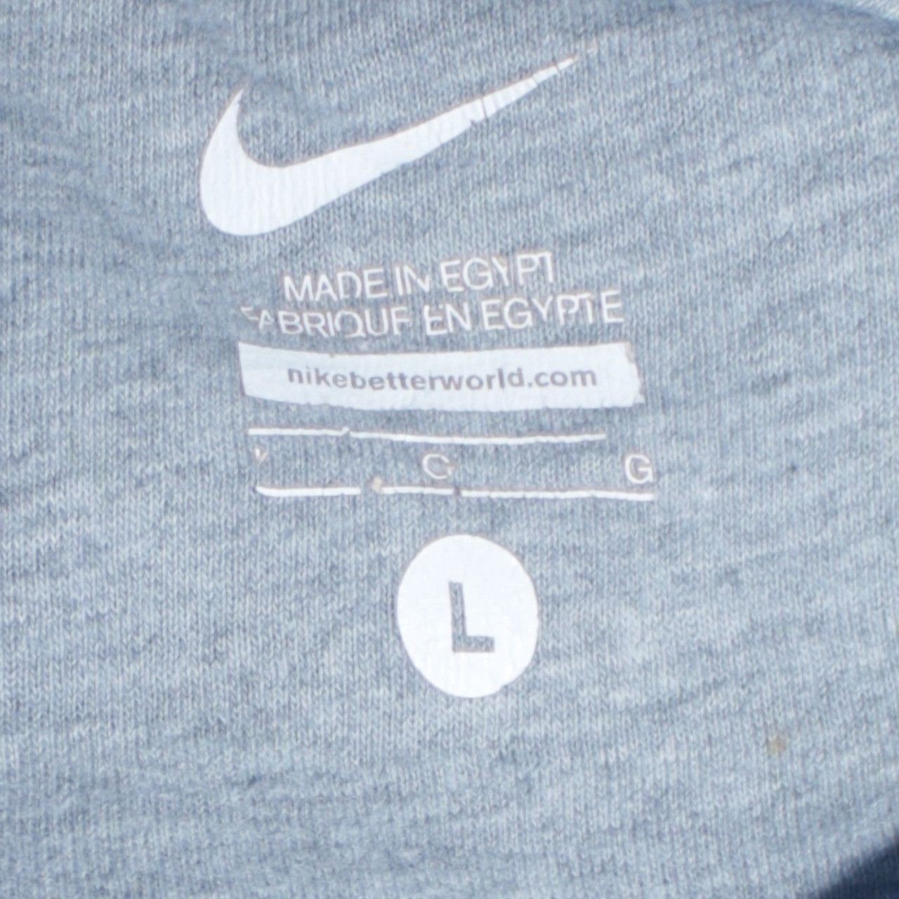Nike Blue Hoodie Mens L image 7