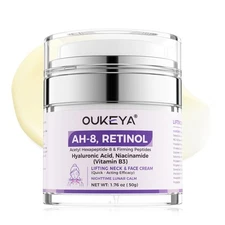 OUKEYA Neck Cream Anti-Aging Firming & Lift Cream for Neck & Face with Retinol
