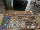 Huge Lego Minifigure Lot of 180 Star Wars, Ninjago, Marvel