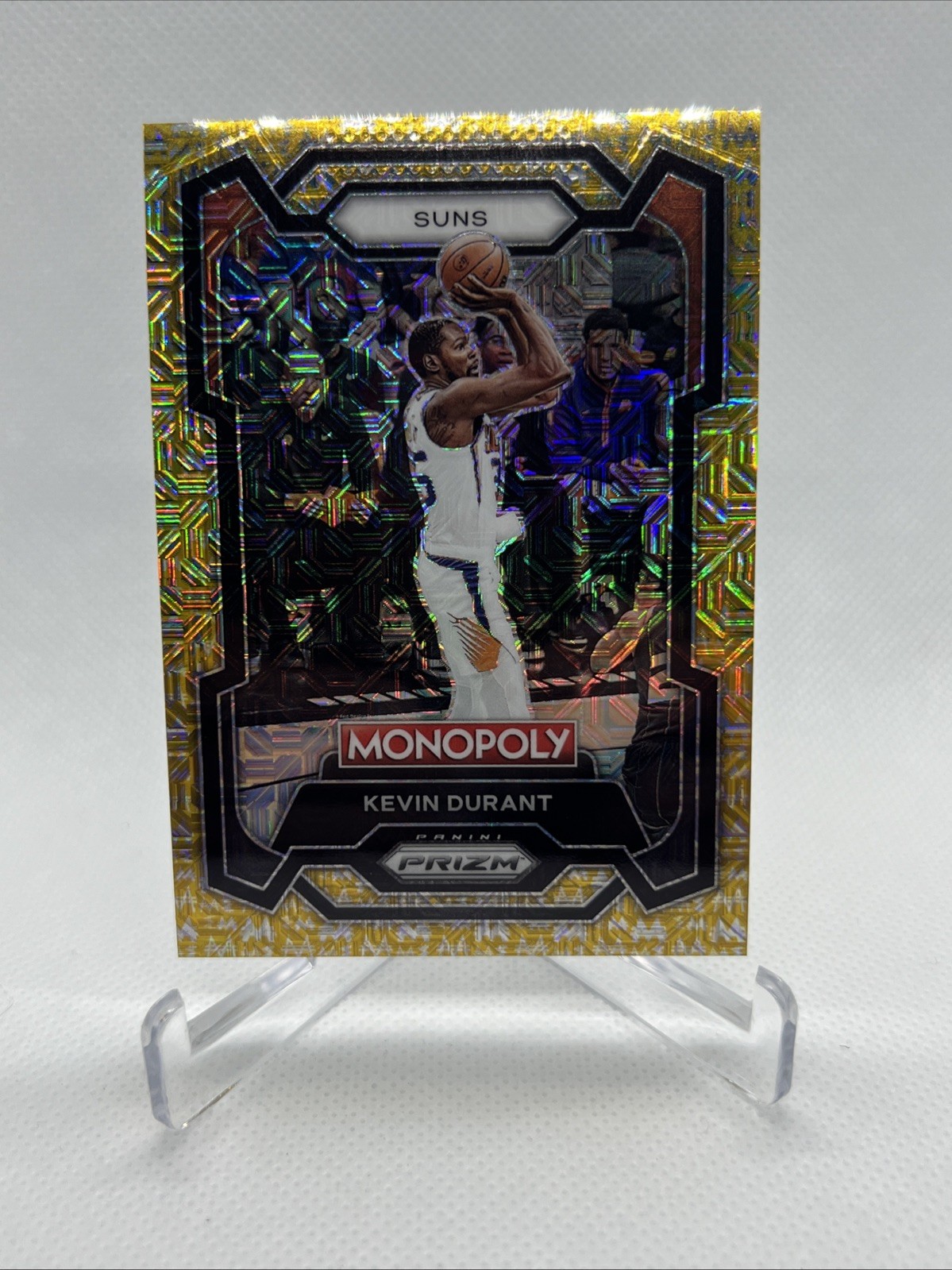 2023-24 Panini Prizm Monopoly -Kevin Durant #70 Millionaire Gold Mojo Prizm /500