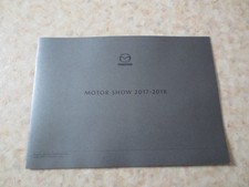 Mazda/Mazda Motor Show 2017-2018 Pamphlet, Not For Sale  CX-8, 5, 3, Roadster RF