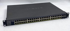 NETGEAR GS752TP 48-Port Gigabit PoE Smart Managed Switch, 4 SFP