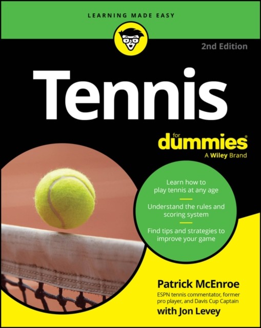 Tennis For Dummies by Jon Levey (Paperback Book)