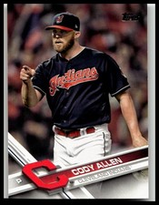 2017 Topps #436 Cody Allen Cleveland Indians