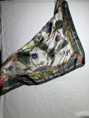Silk Head Scarf Patterned