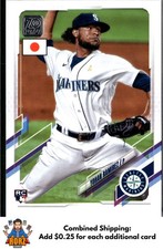 2021 Topps Japan Edition #40 Yohan Ramirez RC Seattle Mariners