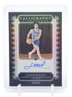 JARED MCCAIN 2024-25 PANINI CALLIGRAPHY ROOKIE AUTO #CAL-JAR 76ERS Q4244