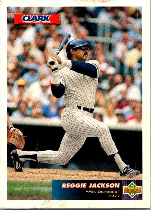 1993 Upper Deck Clark Bar Reggie Jackson #C3 Reggie Jackson