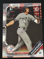 Jake Sanford 2019 Bowman 1st Rookie Card #BD-82