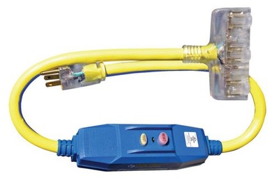 Voltec 3 Ft. 12/3 Stw Gfci 3-Outlet 20A