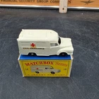 Vintage Matchbox Lesney Original Lomas Ambulance #14 with Box
