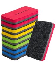 Whiteboard Cleaners, 8 Pack, Colorful, Magnetic, , Classroom