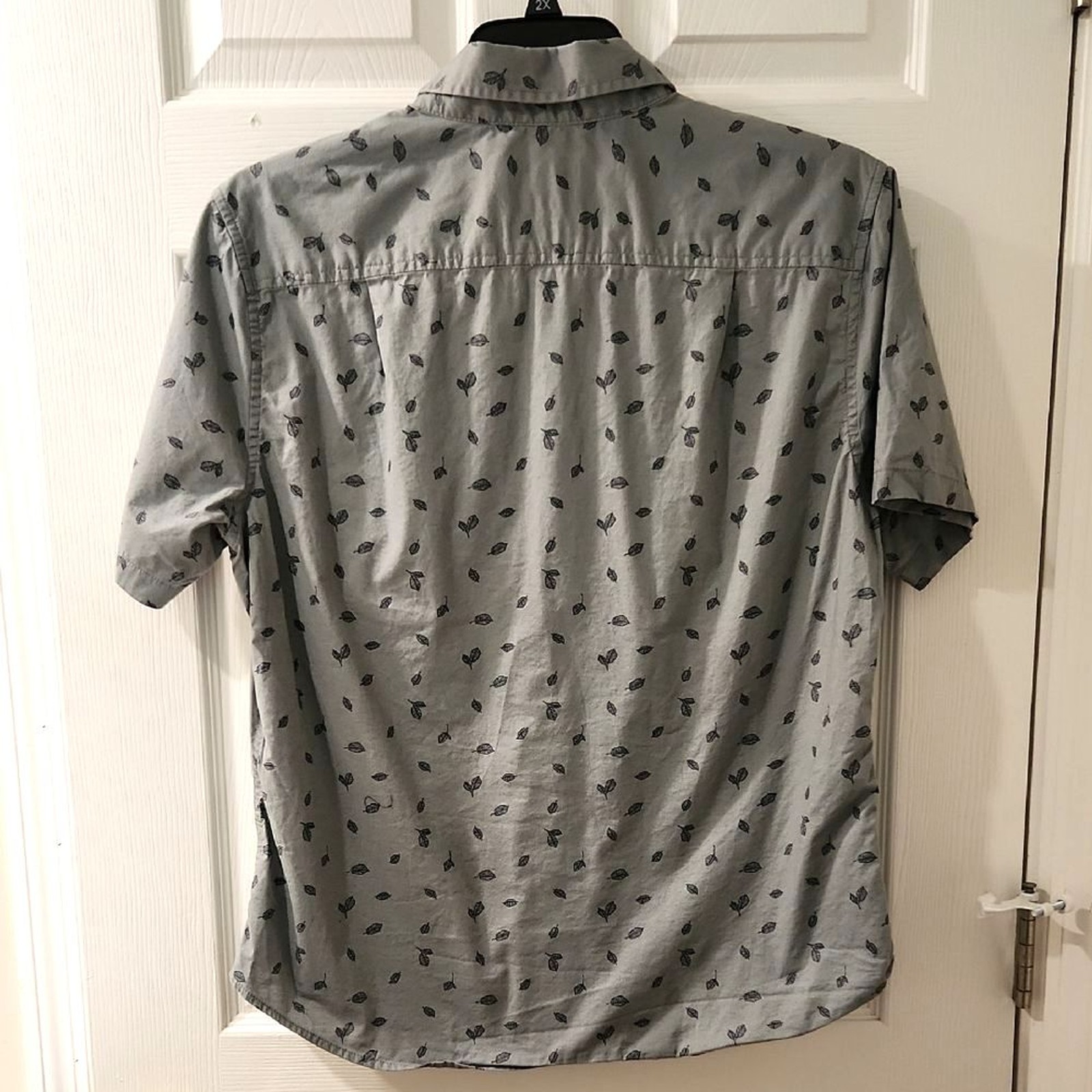 Goodfellow & Co Green Patterned Button Down Shirt… - image 3