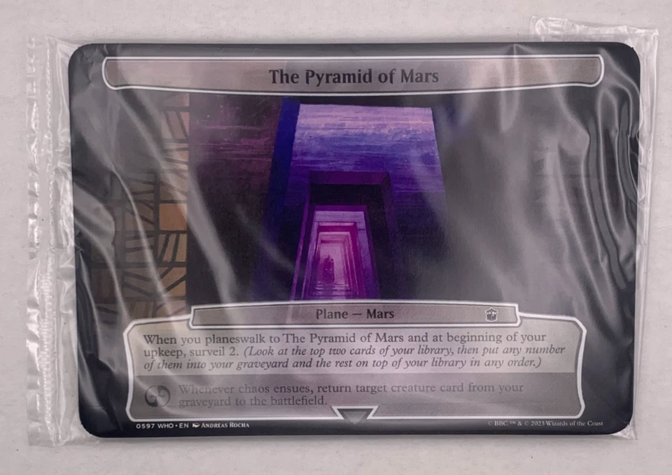 Complete Dr. Who Planechase Set with Dice - MTG - New & Sealed - Image 4 of 4