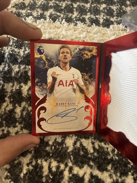 2026 Topps Royalty Premier League Harry Kane Auto Jumbo Relic Booklet 15/15