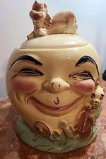 Vintage Cow Jumped Over The Moon Cookie Jar Roseville Pottery