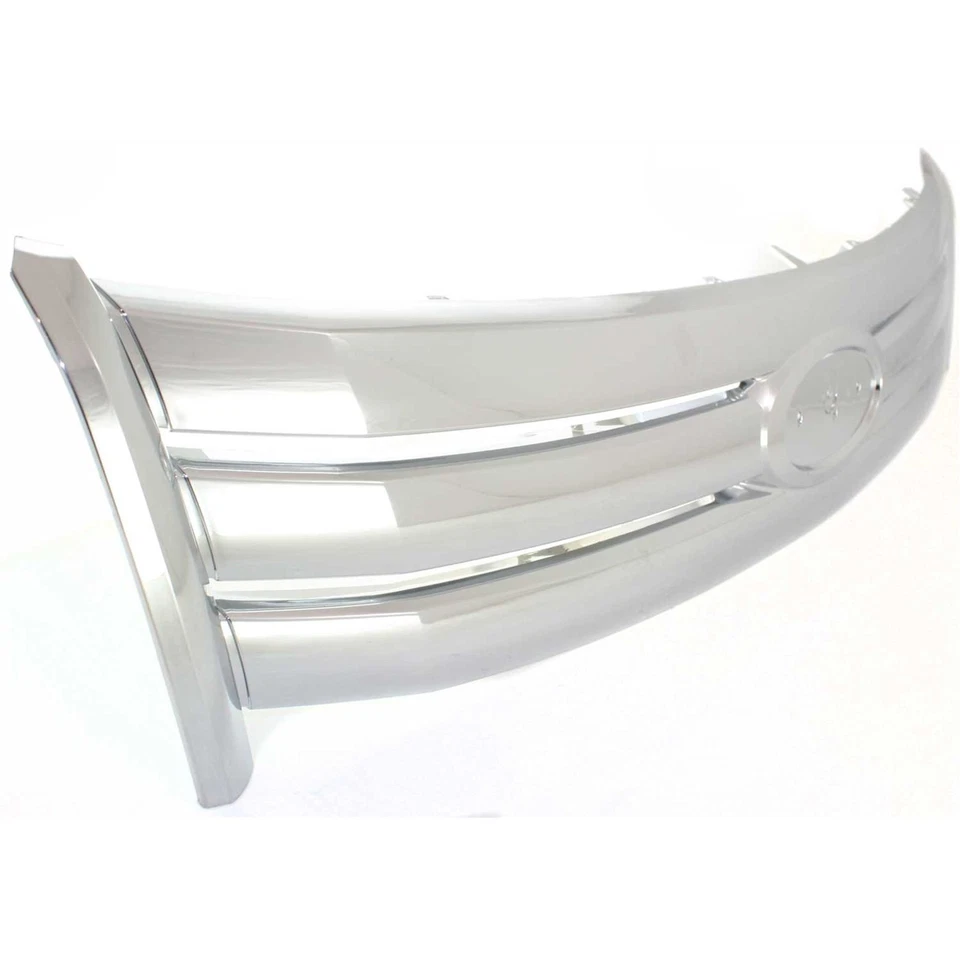 Grille For 2008-2009 Ford Taurus Chrome Plastic - Image 3 of 4