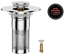 Colador de desag e para lavabo de ba o, tap n universal emergente para fregadero