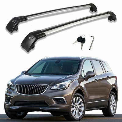 2PCS Crossbar For Buick Envision 2016-2020 Roof Rack Cargo Bar Lockable