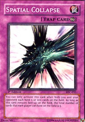 Spatial Collapse - IOC-051 - Common - Unlimited Edition - Heavily Played