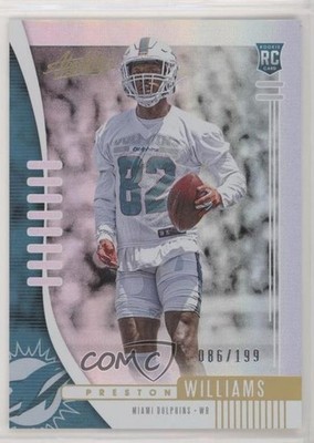 2019 Panini Absolute Rookie Spectrum 86/199 Preston Williams #170 7zf