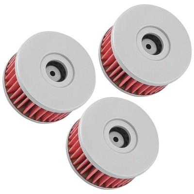 for Suzuki VL125Lc Vl-125Lc Intruder 125 2000-2006 Oil Filter 3-Pack