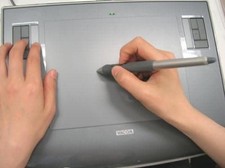 Wacom Intuos 3 A5 Wide Graphics Tablet PTZ-631W Digital Drawing Pad
