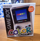 NEW Gameboy Color CLEAR Console Japan CGB-001 *AMAZING BOX FOR COLLECTION*