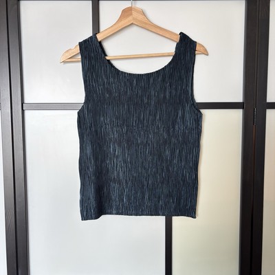 Vintage Jolie Mine Paris Womens Textured Top Size M  Grunge Fairy Y2K Whimsigoth