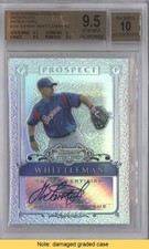 2006 Bowman Sterling Prospects Refractor John Whittleman BGS 9.5 Auto READ 0op6