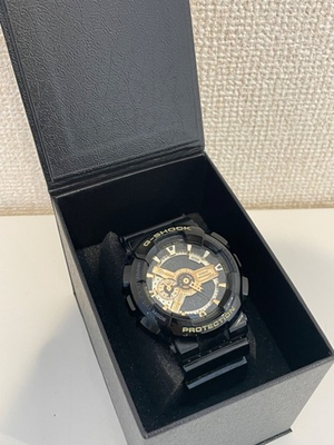 #ad Casio G Shock GA 110GB アナログデジタル ウォッチ ブラック×ゴールド $102.99