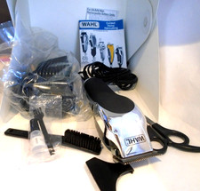 Wahl Chrome Pro Corded Clipper Kit, Haircut  Beard Trimmer, 3024635