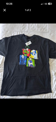 Hypland T-Shirt Mens SizeXLBlack Hunter x Hunter Anime Graphic Short Sleeve Tee