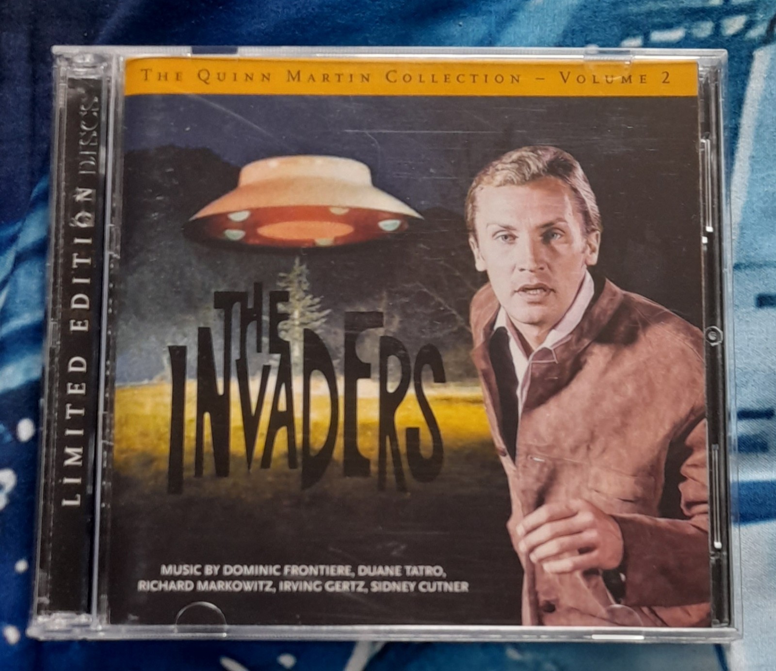 THE INVADERS - SOUNDTRACK / SCORE (2xCD-2019) DOMINIC FRONTIERE - LTD ED