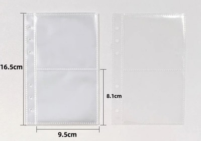 A5 A6 A7 Transparent Datei Halter Set Organizer Dokumenten Tasche Binder Oder