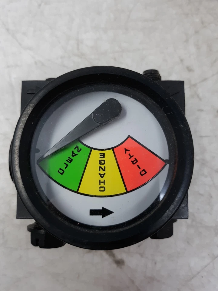 3 Color Pressure Needle Gauge P/N 143549 Industrial - Image 2 of 4