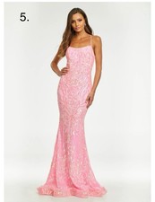 Beautiful Baby Pink Ashley Lauren Prom Dress Size 4. FREE SHIPPING