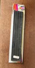 HTF 2 Pc NOS AFX 15" Straight Slot Car Tracks No. 2542 w/Crack in Bubble