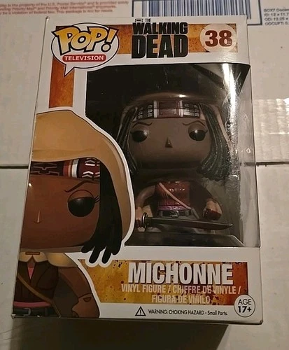 Funko Pop! The Walking Dead Michonne #38 (Damaged Box)