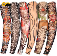 YARIEW Tattoo Sleeves for Men, 6Pcs Arm Sleeves Fake Tattoos Sleeves to Cover...