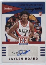 2019 Panini Chronicles Hometown Heroes Rookie Red Jaylen Hoard #HH-JHO Auto nd3