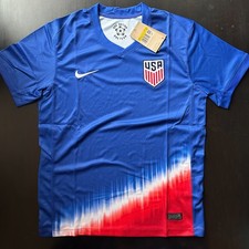 2024 Nike Men’s United States Away Blue Soccer Jersey Small S US USMNT USA