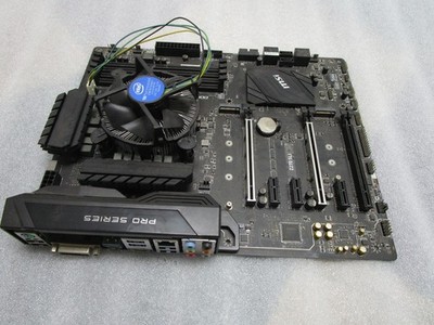 MSI Z270 SLI LGA 1151, ATX Intel Motherboard with Pentium G4400 CPU