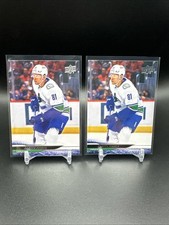 2024-25 Upper Deck Series 2 #424 Dakota Joshua Vancouver Canucks (2) Cards